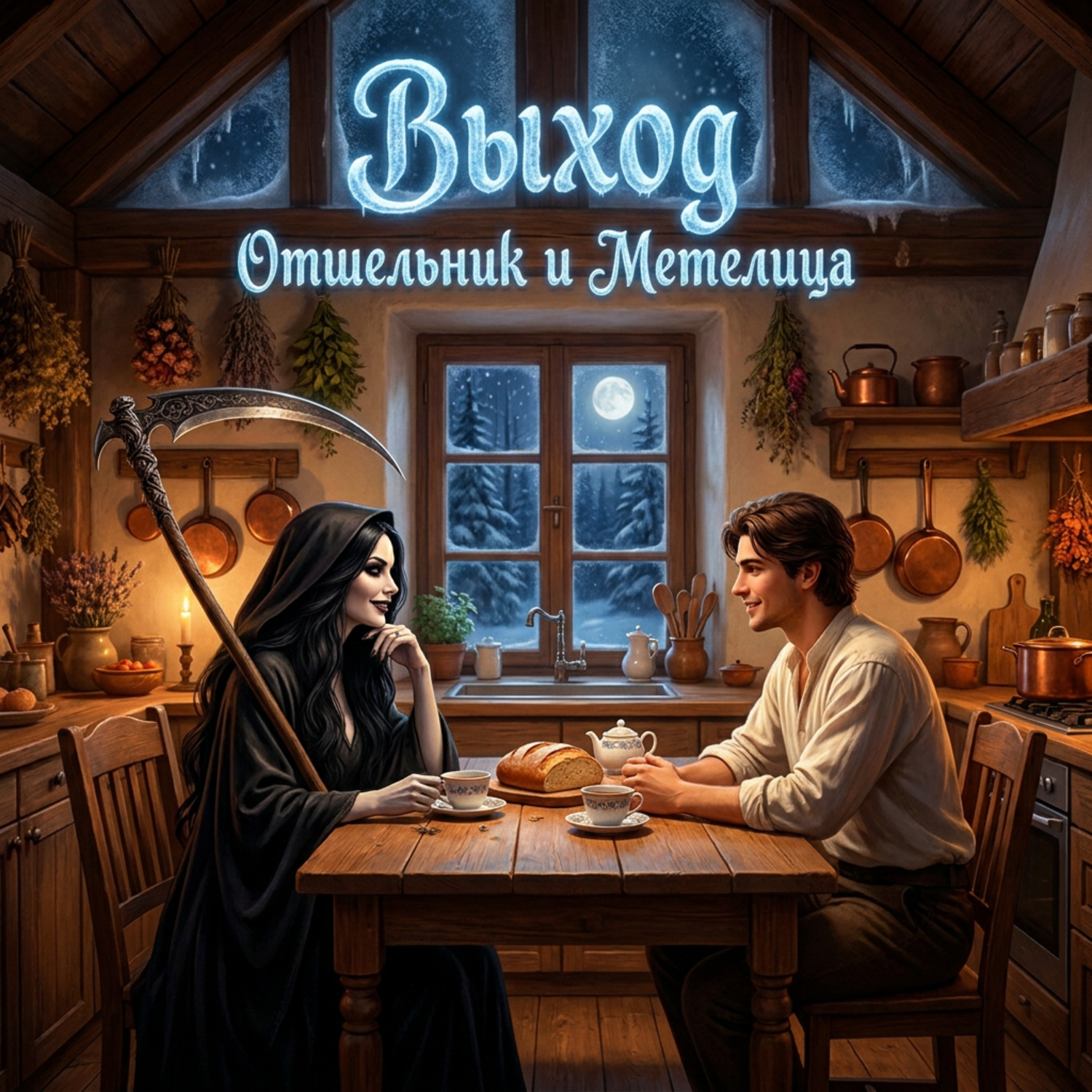 Отшельник и Метелица — Выход